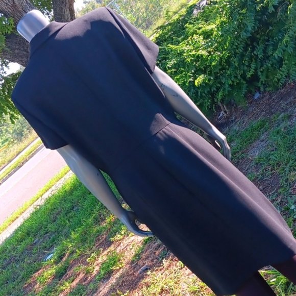 LIZ CLAIBORNE DRESSES LADIES VINTAGE (8) BUTTON CLOSURE LUXURY MAXI DRESS - Picture 9 of 16